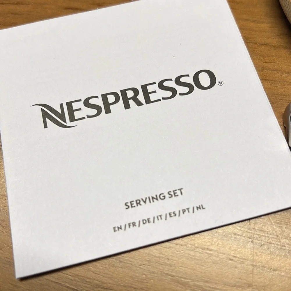 Nespresso Coffee Serving Set